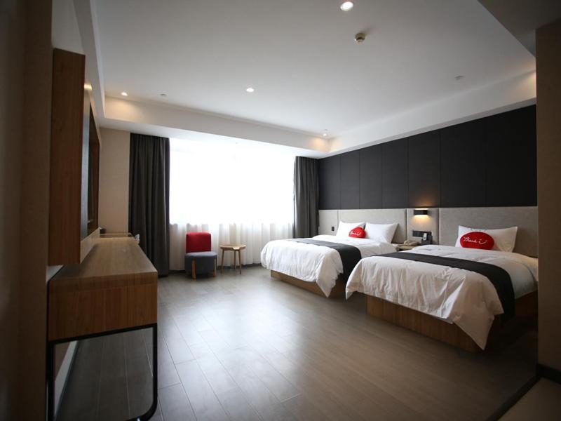 Thank Inn Plus Jiangsu Zhenjiang Jiangkou District Hongdou Square Dış mekan fotoğraf